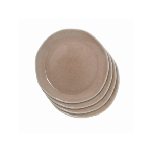 Tamarisk Green Four-Piece Dessert Set