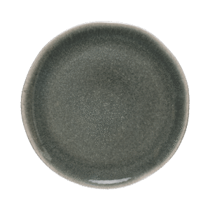 Storm Gray Contemporary Dinner Plate