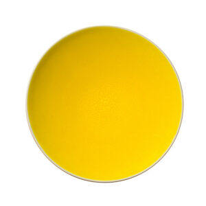 Lemon Yellow Stoneware Table Plate