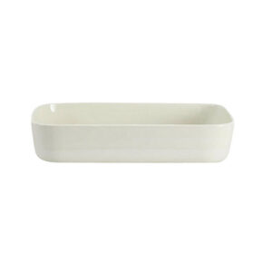Modern Chalk White Large Serving Platter