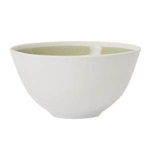 Refined White Serving Bowl